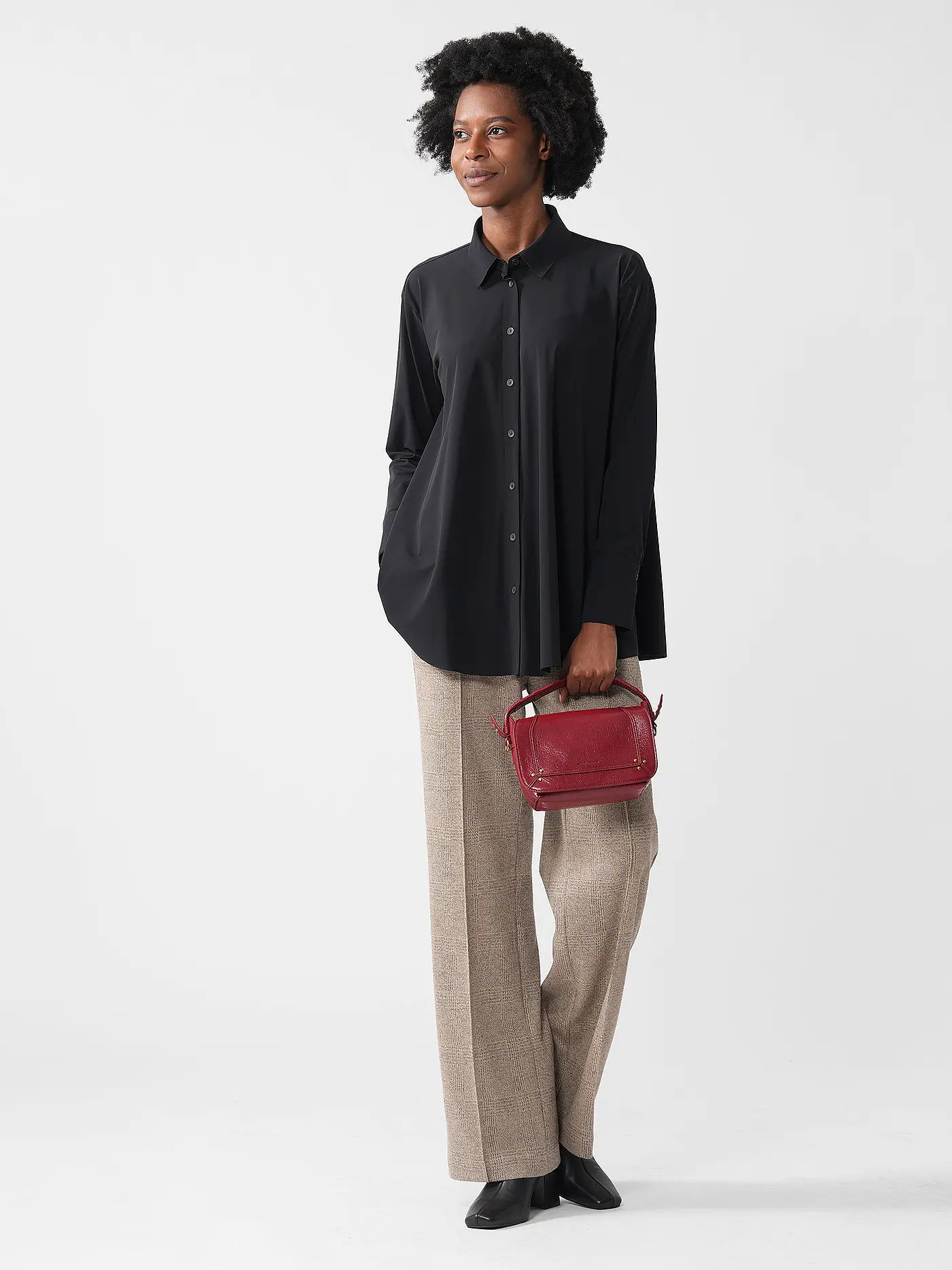 JEROME DREYFUSS | Ledertasche - Umhängetasche PEPITO Small | 